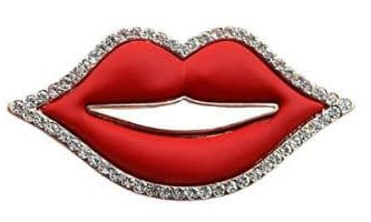 broches de labios