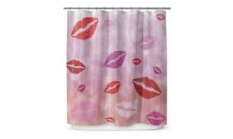 cortinas de ducha de labios